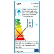 ACCANTO LEDspot Wandleuchte, weiss, E27, LED 3000K, max. 24W