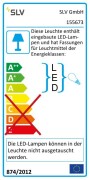 ACCANTO LEDspot Wandleuchte, weiss, E27, LED 3000K, max. 24W