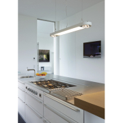 AIXLIGHT R Office T5 39W Pendelleuchte, rund, weiss, 2xT5 ESL 39W + 2xGU10 max.75W