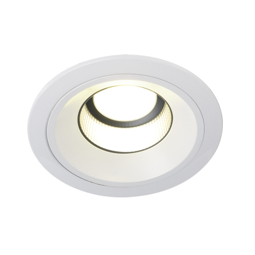 LEDDISK HORN DL Downlight, rund, weiss, 11W, 4000K