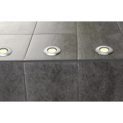 TRAIL-LITE Einbauleuchte, Edelstahl 316, 4 LED, 0,3W, warmweiss