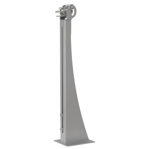 Wandhalter für VANO TC und VANO DISPLAY, silbergrau, verstellbar, lang, 1 Stk.