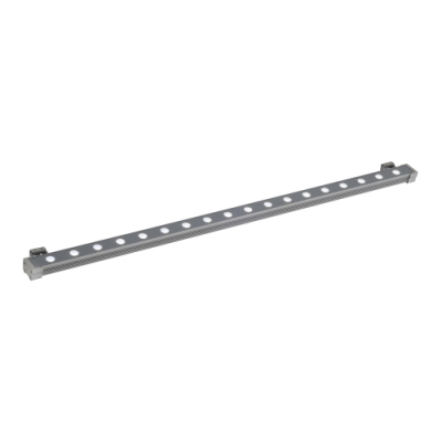 SLV GALEN LED PROFIL 100cm, silbergrau, 18x1W, weiss, IP65