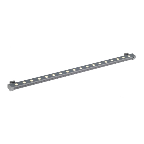 SLV GALEN LED PROFIL 100cm, silbergrau, 18x1W, warmweiss, IP65