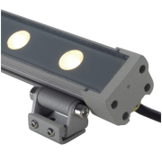 GALEN LED PROFIL 100cm, silbergrau, 18x1W, warmweiss, IP65