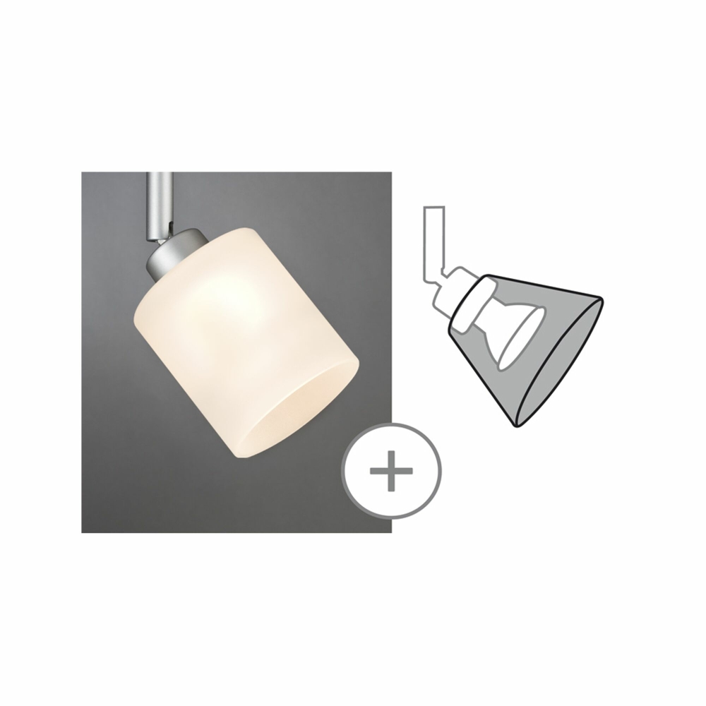 DecoSystems Schirm Zyli max.50W Glas Weiß DecoSystems Schirm Zyli max.50W Glas Weiß