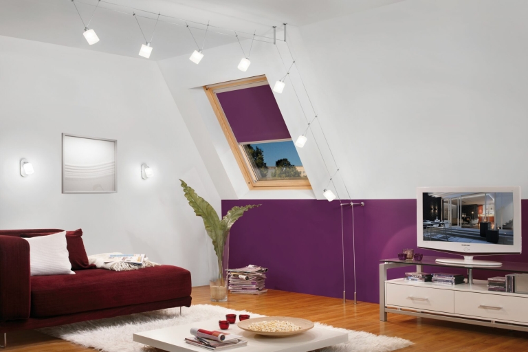 Paulmann URail DecoSystems Schirm Zyli Weiß Ø70mm