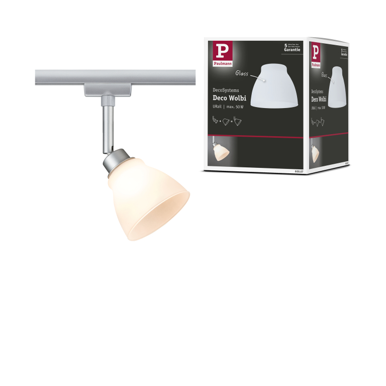 Paulmann URail DecoSystems Schirm Wolbi Weiß Ø90mm