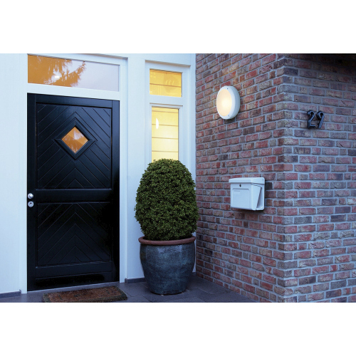 SLV BULAN Deckenleuchte, rund, weiss, E14, max. 60W, satiniertes Glas
