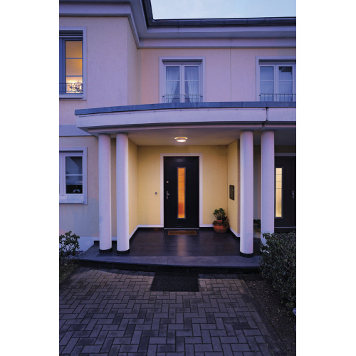 SLV BULAN Deckenleuchte, rund, weiss, E14, max. 60W, satiniertes Glas