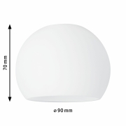 URail DecoSystems Schirm Wolbi Opal Ø90mm