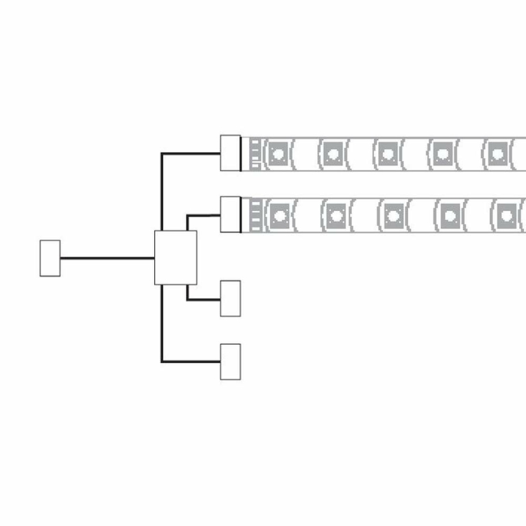 Paulmann YourLED Junction-Box 4-fach Verteilung