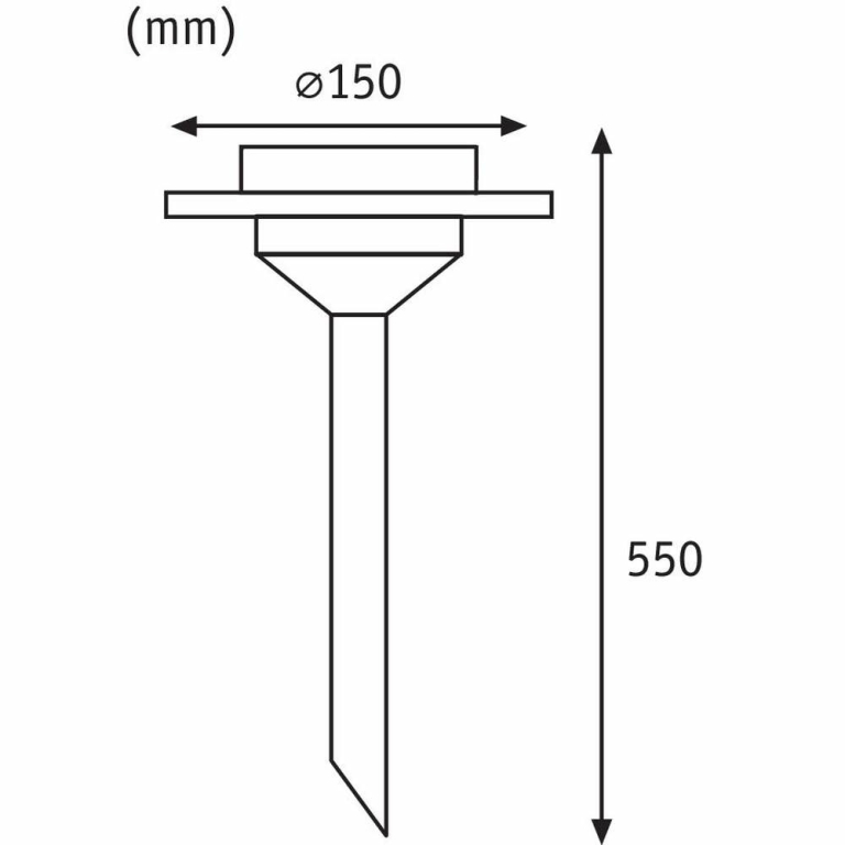 Paulmann Outdoor Solarspieß Special Line Ufo LED