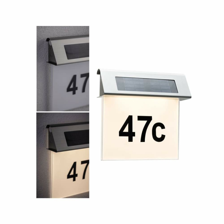 Outdoor Solar Hausnummernleuchte LED