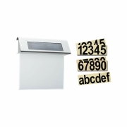 Outdoor Solar LED Hausnummernleuchte Special Line IP44 inkl. Zahlen & Buchstaben