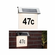 Outdoor Solar LED Hausnummernleuchte Special Line IP44 inkl. Zahlen & Buchstaben