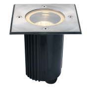 DASAR® 80 Outdoor Bodeneinbaustrahler eckig QPAR51 GU10 IP67 edelstahl 316 max. 35W