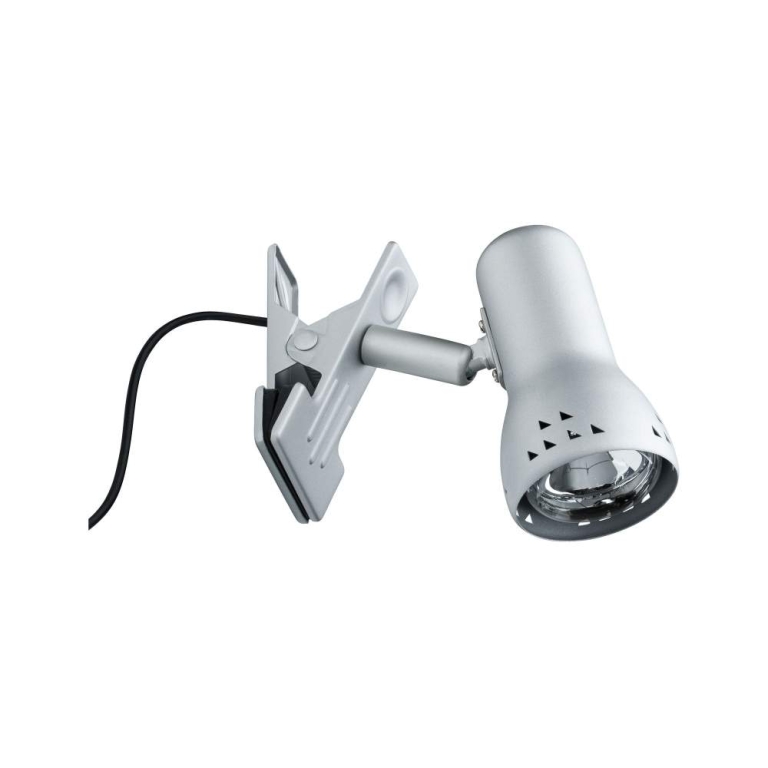 Paulmann Klemmspot Gryps Eisen gebürstet 230V E14