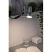 Klemmspot Gryps Eisen gebürstet 230V E14