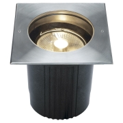 DASAR® 215 Outdoor Bodeneinbauleuchte eckig QPAR111 GU10 IP67 edelstahl 316 max. 75W