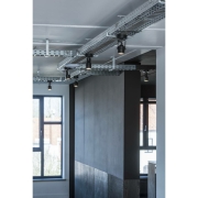 SPOT 79 Deckenstrahler Wandleuchte rund Schwarz dreh- und schwenkbar QPAR51 GU10 max. 50W 230V