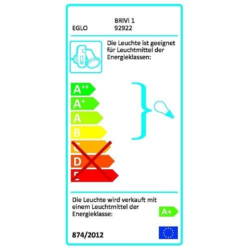 EGLO Spots  G-FORM/3 GU10-LED NN/CHROM 'BIMEDA'