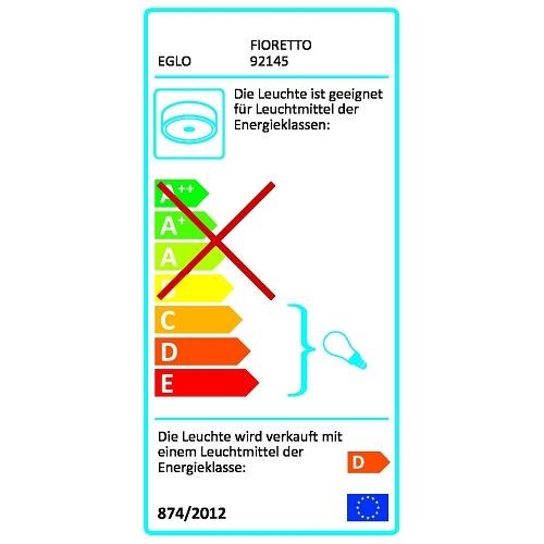 EGLO Pendelleuchten HL/1 E27 CHROM 'FEDRA 2'
