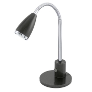 Tischleuchten TL/1 GU10-LED ANTHRAZIT/CHROM FOX