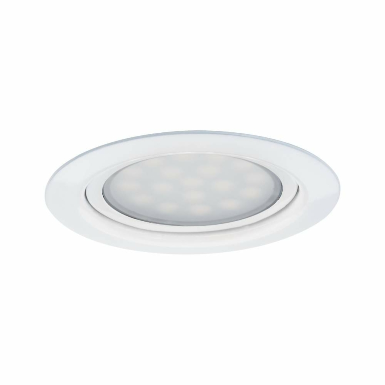 Paulmann LED Möbeleinbauleuchten Micro Line Weiß rund 3er-Set 2700K inkl. Trafo
