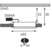 Möbeleinbauleuchten-Set Micro Line LED