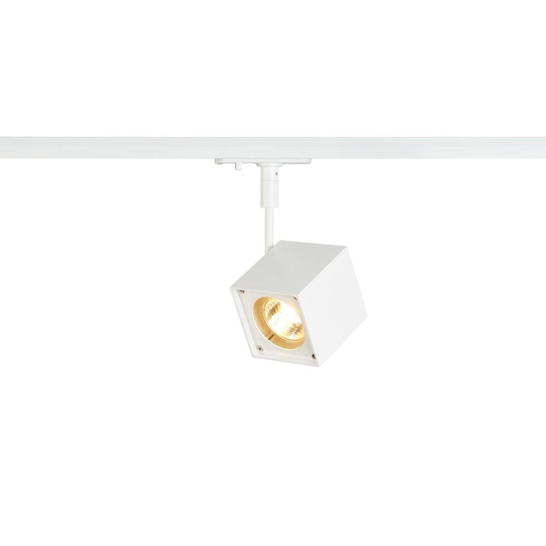 SLV ALTRA DICE Track weiß eckig 1-Phasen Spot GU10 inkl. Adapter