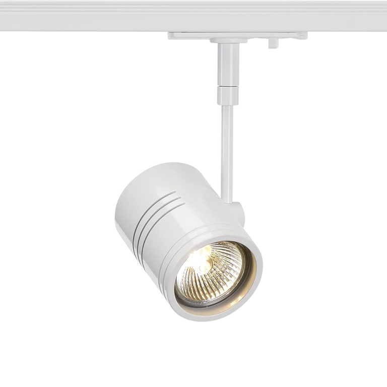 SLV BIMA I Spot weiß matt für 1Phasen-Stromschiene QPAR51 inkl. 1Phasen-Adapter