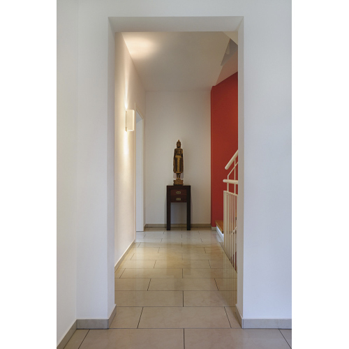 SLV PLASTRA Wandleuchte, WL-1, eckig, weisser Gips, 2xGU10, max.35W