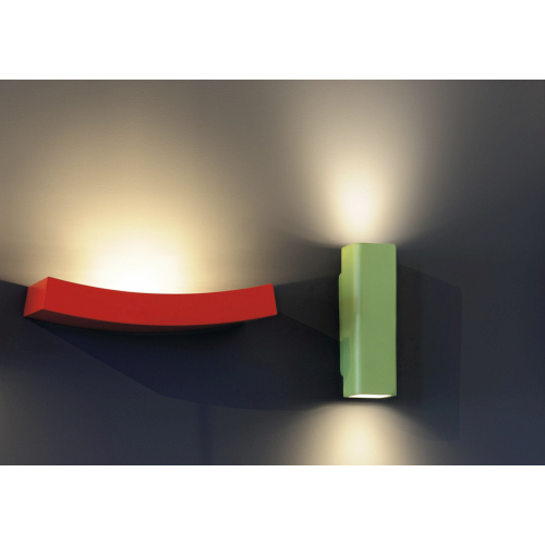 SLV PLASTRA Wandleuchte, WL-1, eckig, weisser Gips, 2xGU10, max.35W
