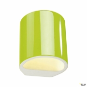 PLASTRA Wandleuchte, GL 104 ROUND, weisser Gips, G9, max. 42W