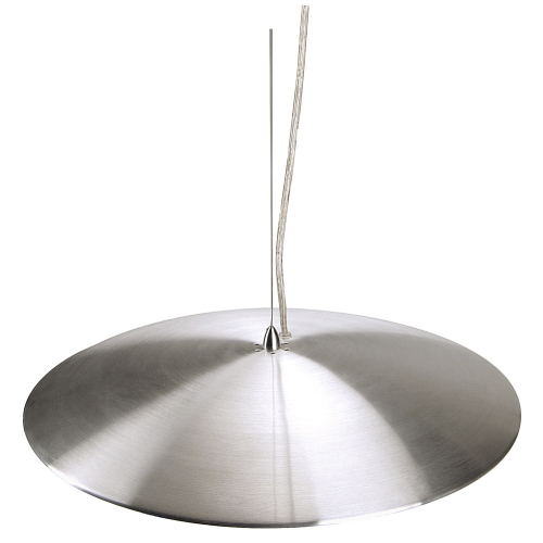 SLV ELSU Pendelleuchte, alu brushed, satiniertes Glas, 1x T8 Ring 32W