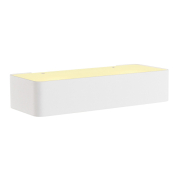 Wandleuchte, WL 149 R7s, rechteckig, mattweiss, 78mm, max. 60W, up/down