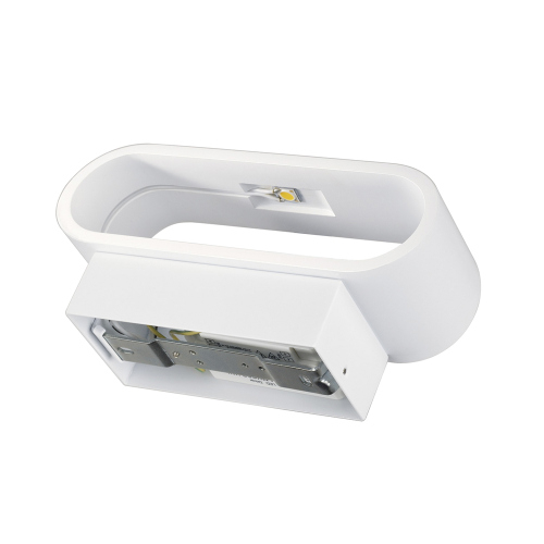 SLV ASSO LED Wandleuchte, oval, weiss, 5W LED, 3000K