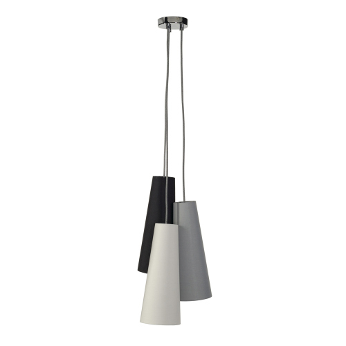SLV SOPRANA CONE Pendelleuchte, PD-2, Stoff Schirme, 3xE14, max. 40W