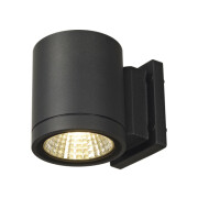 ENOLA_C OUT WL Wandleuchte, rund, anthrazit, 9W LED, 3000K 35°