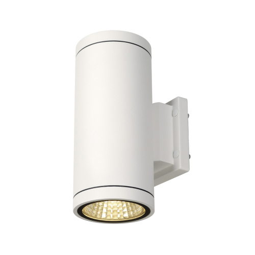 SLV ENOLA_C OUT UP-DOWN Wandleuchte, rund, weiss, 9W LED, 3000K