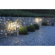 VAP 70 Stehleuchte, rund, Edelstahl 304, E27, max. 23W, IP44