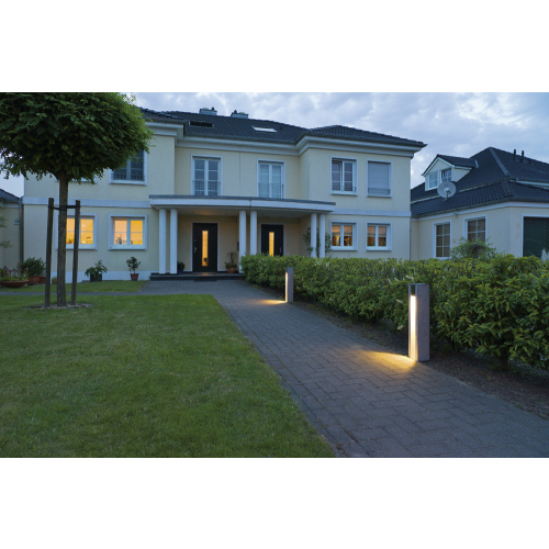 SLV ARROCK SLOT GU10 Stehleuchte, eckig, Granit, salt & pepper, max. 4W LED