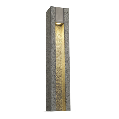 SLV ARROCK SLOT GU10 Stehleuchte, eckig, Granit, salt & pepper, max. 4W LED