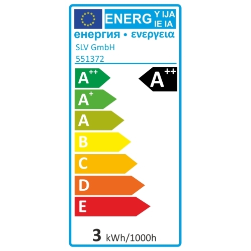 SLV GX53, SMD LED, 3W, warmweiss, nicht dimmbar
