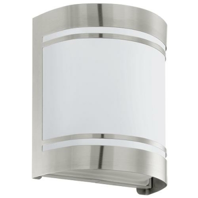 Aussenleuchte-Wandleuchte/1 EDELSTAHL/SATINIERT CERNO