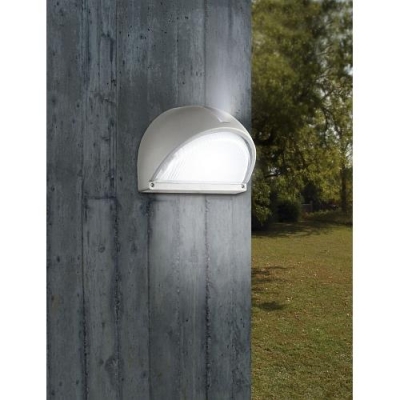 Aussenleuchte-Wandleuchte/1 E27 WEISS ONJA