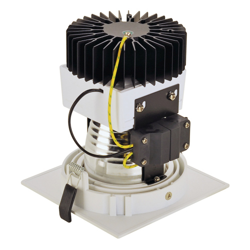 SLV NEW TRIA DLMI SQUARE Downlight, mattweiss, 3000K, 60°