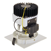 NEW TRIA DLMI SQUARE Downlight, mattweiss, 3000K, 60°