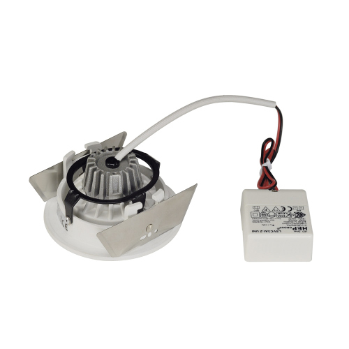 SLV TRITON HORN 3 SET, Downlight, rund, mattweiss, 3x1W LED, 3000K, 12°